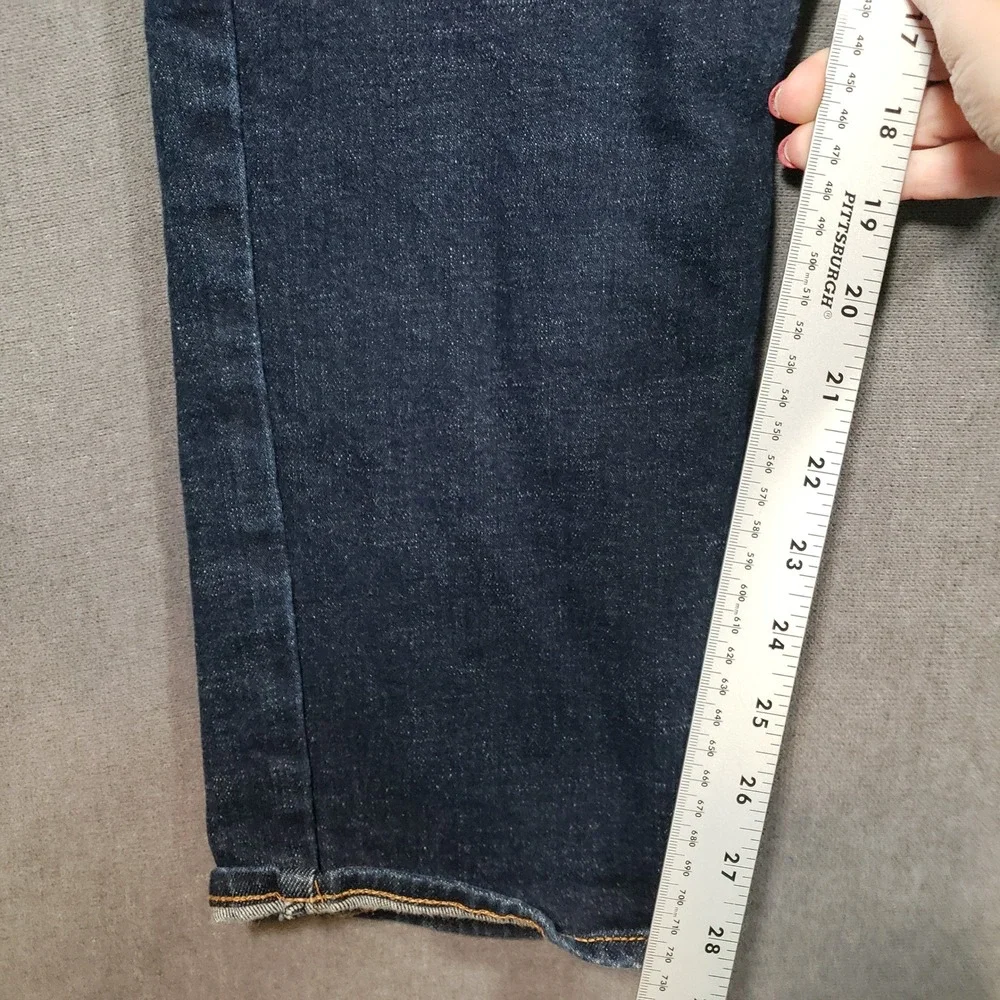 Old Navy Slim Jeans Mens 36x30‎ Blue Rinse Wash Built-In Flex Stretch Tough